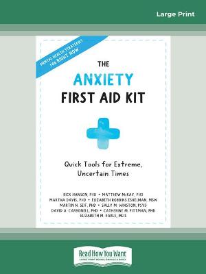 Book cover for The Anxiety First Aid Kit