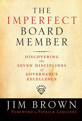 Book cover for The Imperfect Board Member