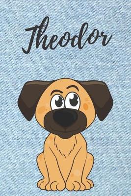 Book cover for Theodor Notizbuch Hunde / Malbuch / Tagebuch