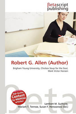 Book cover for Robert G. Allen (Author)