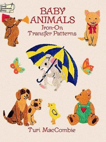 Book cover for Baby Animal Iron-on Transfer Patterns