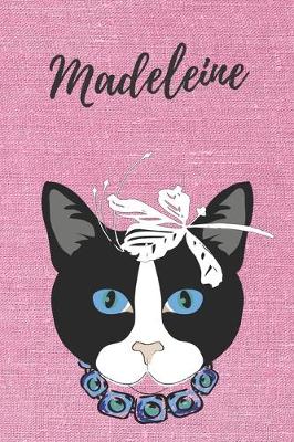 Book cover for Madeleine Katzen-Malbuch / Notizbuch Tagebuch