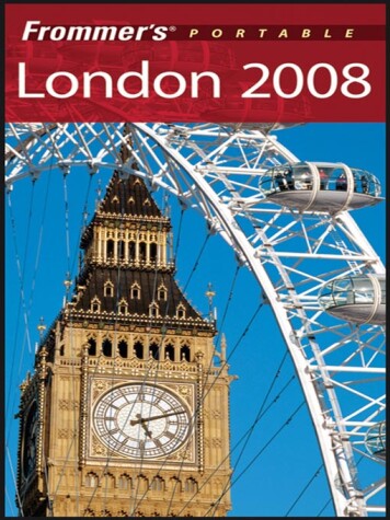 Cover of Frommer's Portable London 2008