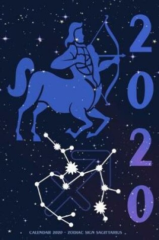 Cover of Calendar 2020 - Zodiac Sign Sagittarius