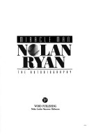 Book cover for Nolan Ryan