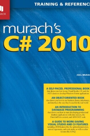 Cover of Murach's C# 2010