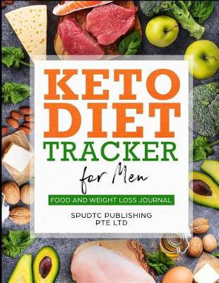 Book cover for Keto Diet Tracker for Men