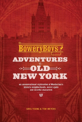 Book cover for The Bowery Boys: Adventures In Old New York