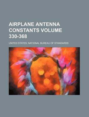 Book cover for Airplane Antenna Constants Volume 330-368