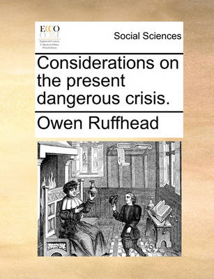 Book cover for Considerations on the Present Dangerous Crisis.