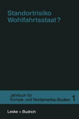 Cover of Standortrisiko Wohlfahrtsstaat?