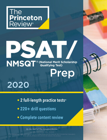 Cover of Princeton Review PSAT/NMSQT Prep 2020