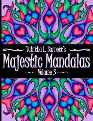 Book cover for Majestic Mandalas Volume 3