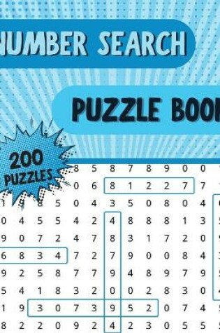 Cover of Number Seach Puzzle Book