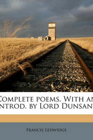 Cover of Complete Poems. with an Introd. by Lord Dunsany