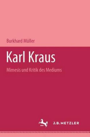 Cover of Karl Kraus