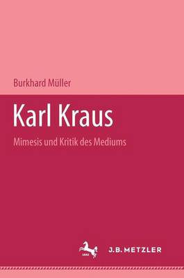 Book cover for Karl Kraus