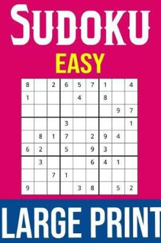 Cover of Sudoku Easy Large Print