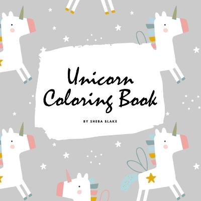 Book cover for Cute Unicorn Coloring Book for Children (8.5x8.5 Coloring Book / Activity Book)