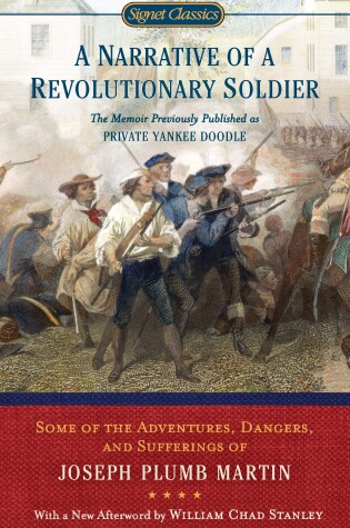 Cover of A Narrative Of A Revolutionary Soldier