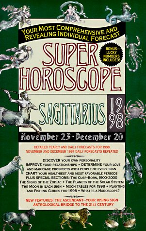 Book cover for Super Horoscopes 1998