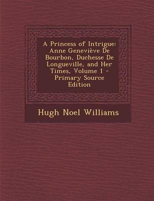 Book cover for A Princess of Intrigue