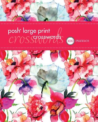 Book cover for Posh Large Print Crosswords 2