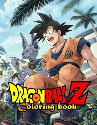 Book cover for Dragon Ball Z Coloring Book