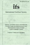 Book cover for Digital Advisory Tools and Services to Help Farm Advisors Manage the Fertilisation Need of their Client Farmers' Crops