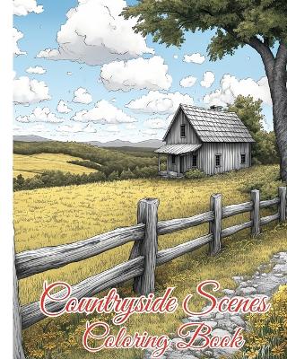 Book cover for Countryside Scenes Coloring Book