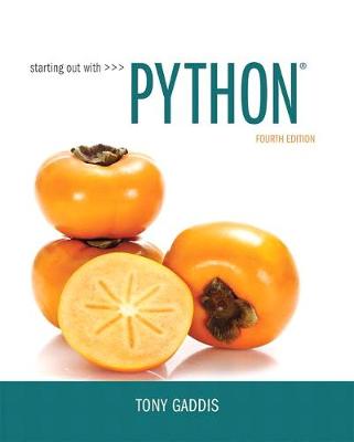 Book cover for Starting Out with Python (Subscription)