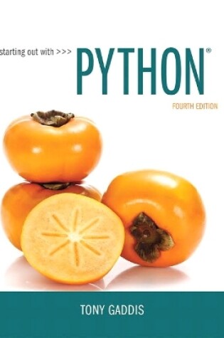 Cover of Starting Out with Python (Subscription)