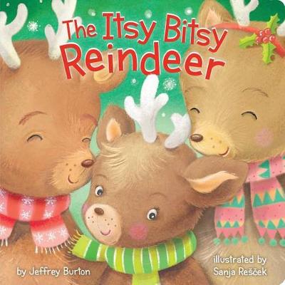 Book cover for The Itsy Bitsy Reindeer