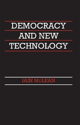 Book cover for Democracy and New Technology