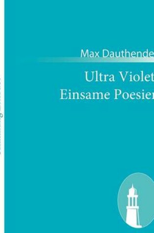 Cover of Ultra Violett Einsame Poesien