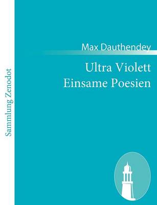 Book cover for Ultra Violett Einsame Poesien