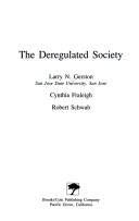 Book cover for The Deregulated Society