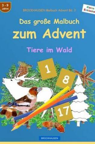 Cover of BROCKHAUSEN Malbuch Advent Bd. 3 - Das große Malbuch zum Advent