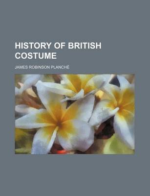 Book cover for History of British Costume