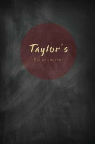 Cover of Taylor's Bullet Journal