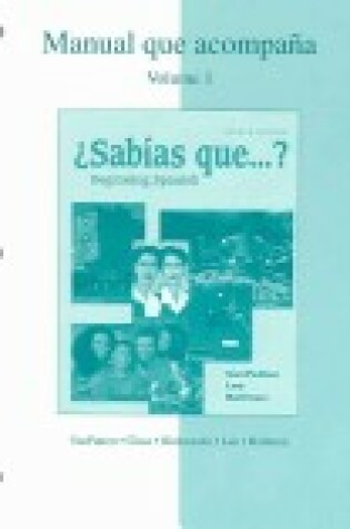 Cover of Wb/Lm V1 Sabias Que