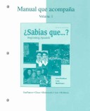 Book cover for Wb/Lm V1 Sabias Que