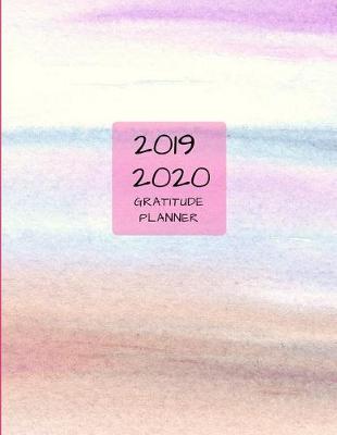 Book cover for 2019 2020 15 Months Classic Color Gratitude Journal Daily Planner