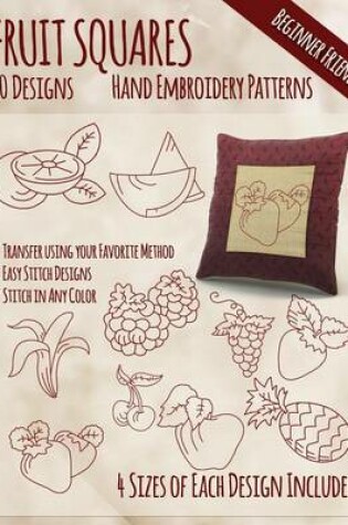 Cover of Fruit Squares Hand Embroidery Patterns