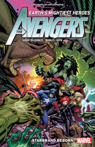 Book cover for Avengers by Jason Aaron Vol. 6: Starbrand Reborn