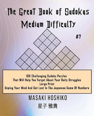 Book cover for The Great Book of Sudokus - Medium Difficulty #7