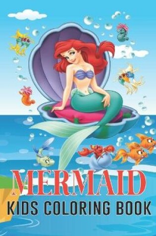 Cover of Mermaid Kids Coloring Book