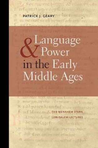 Cover of Language and Power in the Early Middle Ages