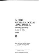 Book cover for In Situ Archaeological Conserv