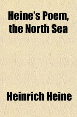 Cover of Heine's Poem, the North Sea